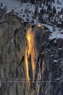 YosemiteRed horse tail fall ֤Ϥ