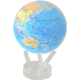 サイエンス地球儀 ムーバグローブ Blue globe
