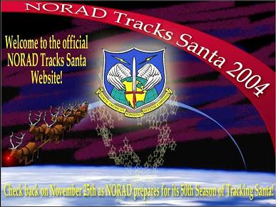 NORAD：ノーラッド サンタクロース追跡